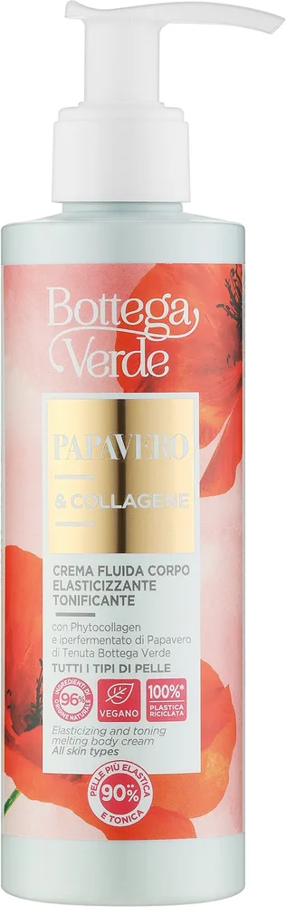 Крем для тела Bottega Verde Papavero с церамидами 200 мл