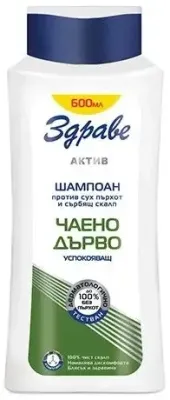 Шампунь для волос Aroma Zdrave Aktiv Shampoo против перхоти, для кожи головы, 600 мл