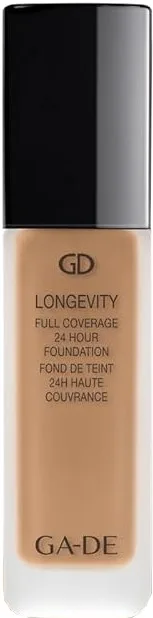Тональный флюид GA-DE Longevity 24H Foundation матирующий кроющий стойкий, 30 мл, оттенок 553