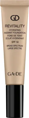 Тонирующий крем GA-DE Revitality Hydrating Radiant Foundation увлажняющий сияющий SPF 50, 30 мл