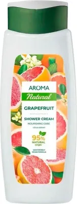 Крем-гель для душа Aroma Greenline Grapefruit Shower Cream с ароматом грейпфрута, 400 мл