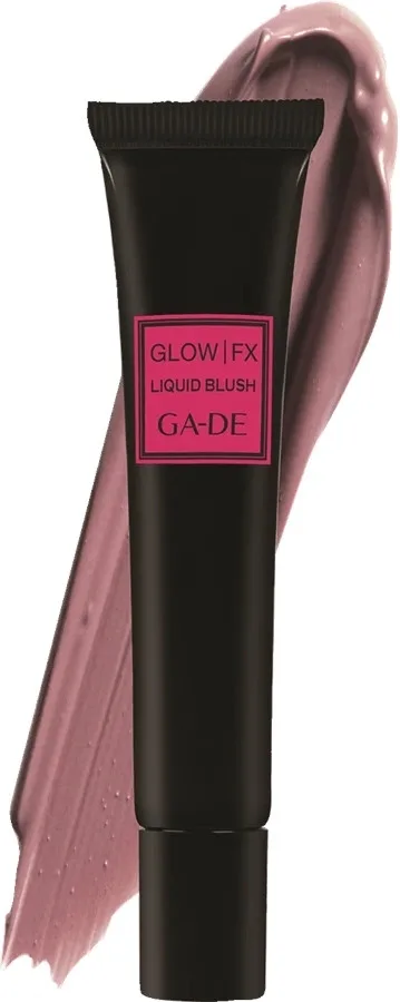 Румяна для лица GA-DE Glow FX Liquid Blush жидкие, оттенок 02 - Mauve Glow