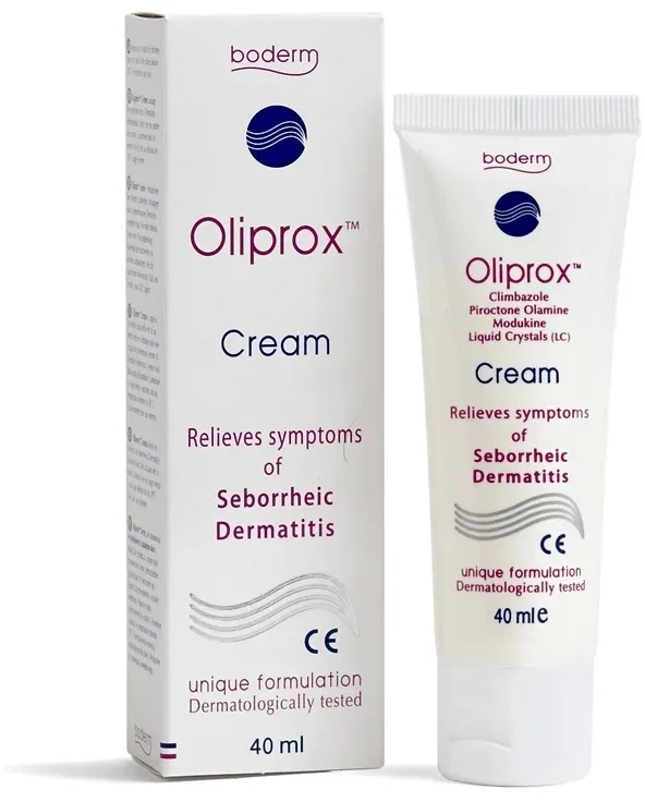 Крем для тела Boderm Oliprox для кожи, склонной к себорейному шелушению 40 мл