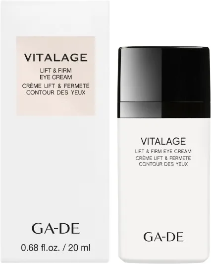 Крем для области вокруг глаз GA-DE Vitalage Lift & Firm с маслом ши миндальным маслом и гиалуроновой кислотой для зрелой кожи 20 мл