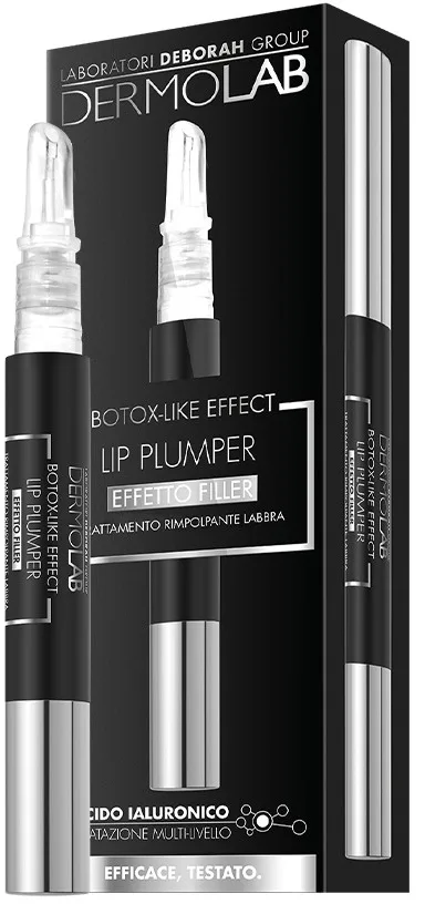Бальзам-филлер для губ Dermolab Botox-Like Effect с эффектом объёма