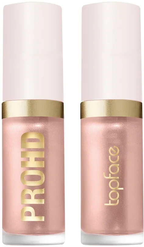 Хайлайтер для лица Topface ProHD Super Dewy Liquid Highlighter жидкий, с перламутровыми пигментами, 7 г, оттенок 02 - Cotton Candy