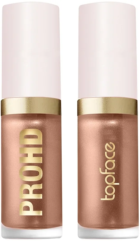 Хайлайтер для лица Topface ProHD Super Dewy Liquid Highlighter жидкий, с перламутровыми пигментами, 7 г, оттенок 03 - Peach Fizz