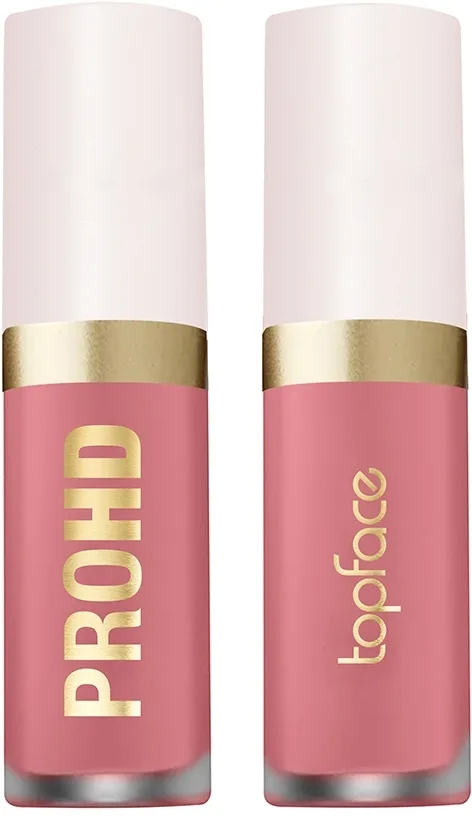 Румяна для щёк Topface ProHD Hypnotic Bloom Liquid Blush жидкие, с насыщенным пигментом, 7 г, оттенок 04 - Blush Pink