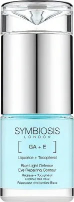 Крем для области вокруг глаз Symbiosis London Blue Light Defence с экстрактом солодки магнолии и гиалуроновой кислотой для зрелой кожи 20 мл