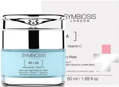 Ночная восстанавливающая маска Symbiosis London Blue Light Night Recovery Mask, 50 мл