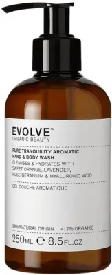 Жидкое мыло для рук и тела Evolve Pure Tranquility с гиалуроновой кислотой, 50 мл