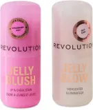 Набор для макияжа Makeup Revolution Jelly Blush and Highlighter Set румяна-стик 5,5 г и хайлайтер-стик 5 г — фото 3