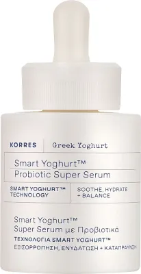 Сыворотка для лица Korres Greek Yoghurt Smart Probiotic с пробиотиками, увлажняющая, 30 мл