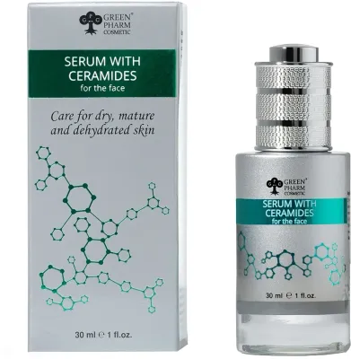 Сыворотка для лица Green Pharm Cosmetic с церамидами, восстанавливающая, 30 мл