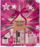 Набор для макияжа Makeup Revolution Berry Bright пудра палетка теней хайлайтер румяна и блеск 13 предметов — фото 1