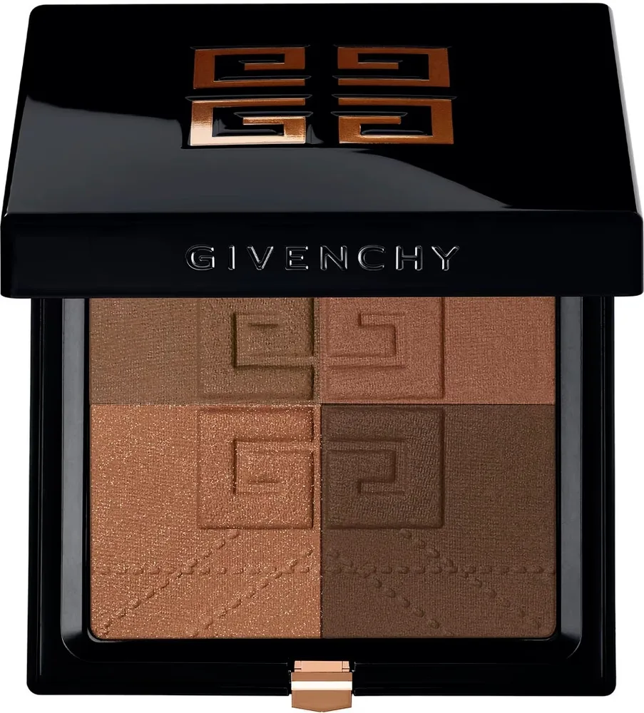 Пудра-бронзер для лица Givenchy Prisme Libre Bronzer Powder ультралёгкая, с матовым финишем, 7 г, оттенок 004 - Velours Bronze