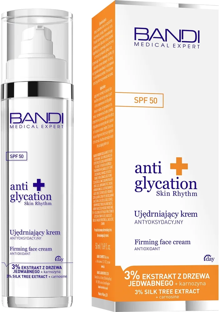 Крем для лица Bandi Medical Expert Anti Glycation антиоксидантный SPF50 50 мл