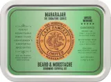 Мужской набор для бороды Captain Fawcett Maharajah бальзам масло и складная расческа с миндальным маслом и жожоба 15+10 мл — фото 1
