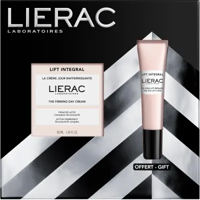 Набор для лица Lierac Lift Integral дневной крем и крем для глаз со скваланом и маслом ши для зрелой кожи 50+15 мл