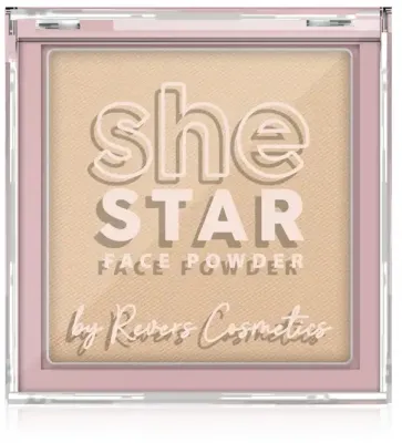 Пудра для лица Revers She Star Face Powder бархатистая, 10 г