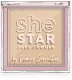 Пудра для лица Revers She Star Face Powder бархатистая, 10 г, оттенок 03 - Beige — фото 1
