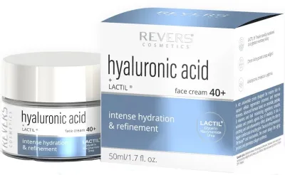 Крем для лица Revers Cosmetics Hyaluronic Acid 40+ с гиалуроновой кислотой 50 мл