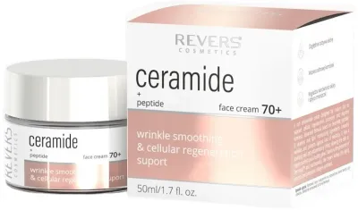Крем для лица Revers Cosmetics Ceramidy & Peptydy 70+ с церамидами 50 мл