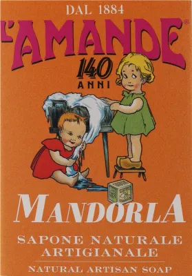 Мыло L'Amande Almond Natural Artisanal миндаль ручной работы, 150 г