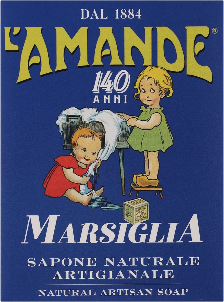 Мыло L'Amande Marseille Natural Artisanal марсельское ручной работы, 300 г