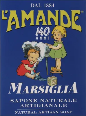Мыло L'Amande Marseille Natural Artisanal марсельское ручной работы, 300 г