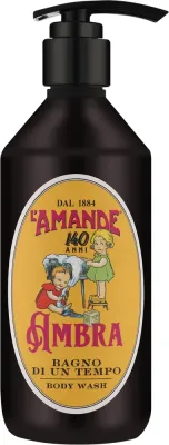 L'Amande L'Amande Amber Body Wash - Расслабляющий гель-пенка для душа и ванны Амбра, 470 мл