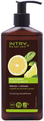 Очищающий кондиционер для нормальных и жирных волос Intra Bio Hair Care Mint&Lemon Purifying Conditioner, 250 мл