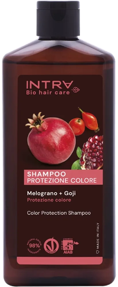 Шампунь Intra Goji & Pomegranate для защиты цвета волос, с гранатом и годжи, 250 мл
