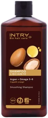 Шампунь Intra Argan & Omega 3-6 разглаживающий с маслом арганы, 250 мл
