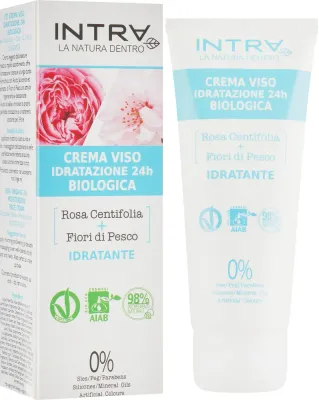 Крем для лица Intra Rosa Centifolia & Fiori di Pesco увлажняющий 50 мл