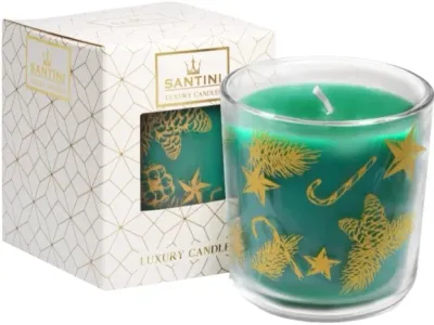 Santini Cosmetic Santini Cosmetic Christmas Tree Luxury Candle - Свеча ароматическая Santini
