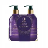 Набор Aurora Dream Of Lavender лосьон для рук 250 мл жидкое мыло для рук 250 мл и металлическая корзина — фото 1