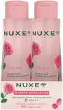 Набор мицеллярной воды Nuxe Very Rose две успокаивающие мицеллярные воды 3в1 с розой 2x400 мл — фото 1