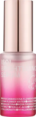 Сыворотка для лица Isoi Bulgarian Rose Brightening с розовой водой арбутином и ниацинамидом для сияния