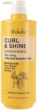 Кондиционер для кудрявых, волнистых и текстурированных волос Shakebar Curl & Shine Conditioner, 300 мл — фото 3