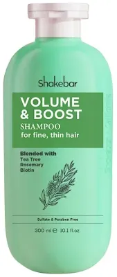 Шампунь для тонких и редких волос Shakebar Volume &amp; Boost Shampoo для объёма, 300 мл