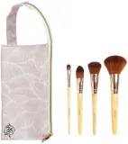 Дорожный набор кистей для макияжа с косметичкой So Eco Natural Travel Brush Set — фото 2