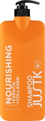 Шампунь JustK Keratin & Collagen питательный с кератином и коллагеном
