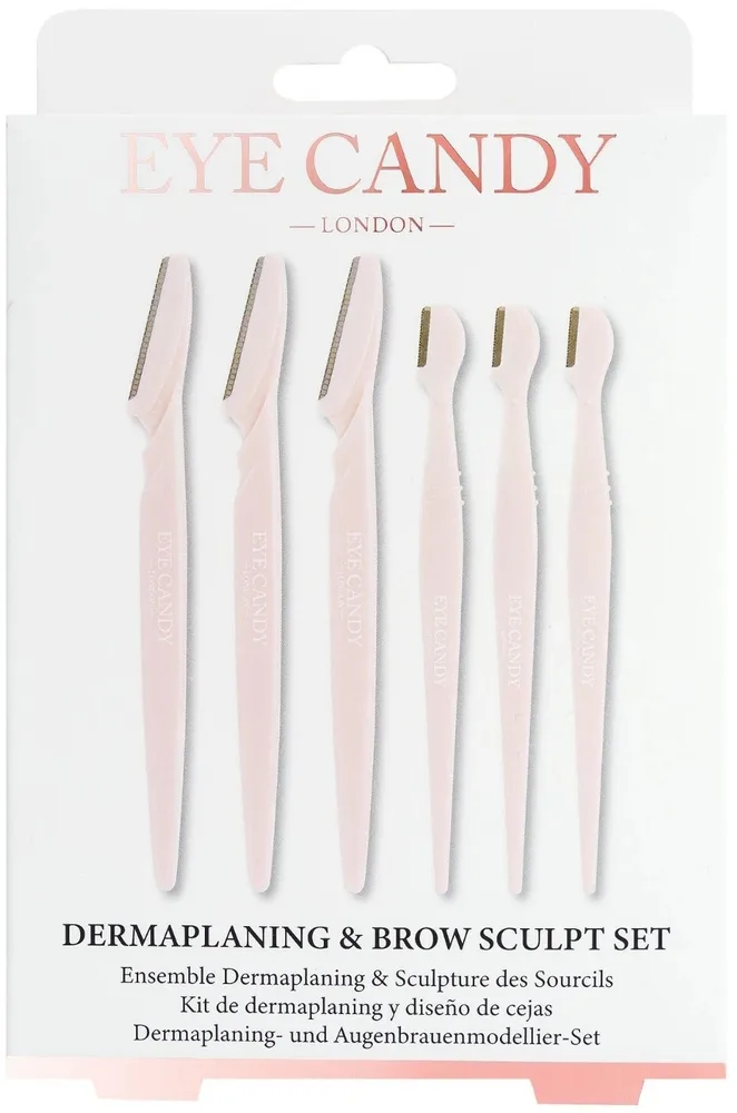 Набор бритв для бровей Eye Candy Dermaplaning & Brow Sculpt 6 шт