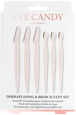 Набор бритв для бровей Eye Candy Dermaplaning & Brow Sculpt 6 шт