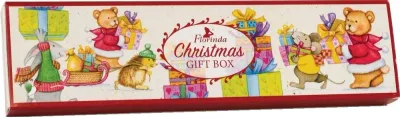 Набор натурального мыла Florinda Christmas подарки, 4 шт по 25 г