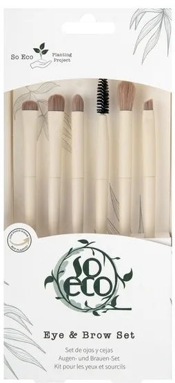 Набор кистей для макияжа глаз и бровей So Eco Eye & Brow Set 103