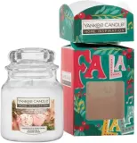 Набор Yankee Candle Fa La La La ароматическая свеча в стекле Candy Cane Milkshake 104 г — фото 2