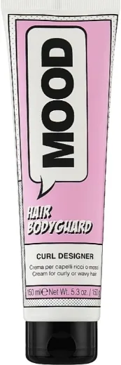 Крем для волос Mood Curl Designer для кудрявых и волнистых, чёткость завитков и термозащита до 220C, с пантенолом, 150 мл