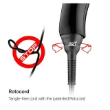 Фен Valera Swiss Silent Jet 8600 Ionic Rotocord 2400 Вт черный — фото 3